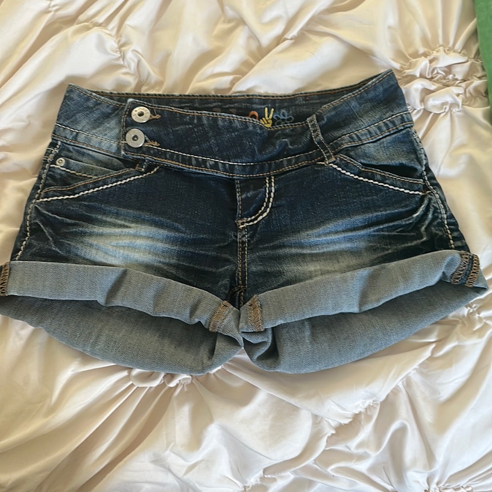 Vintage y2k mudd jean shorts